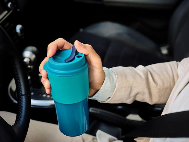 Tupperware Eco+ Coffee On-The-Go Mugg (blå) 