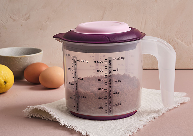 Tupperware Eazy Mått & Mix 1,25 l 