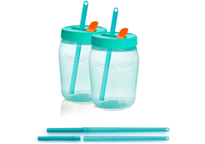 Tupperware Universal Jar Dryckes-set (4) 