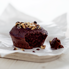 Potatis-/chokladmuffins