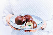 Choklad med marshmallowsfyllning
