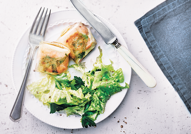 Tupperware Spröda “wraps” med getost och rökt lax 