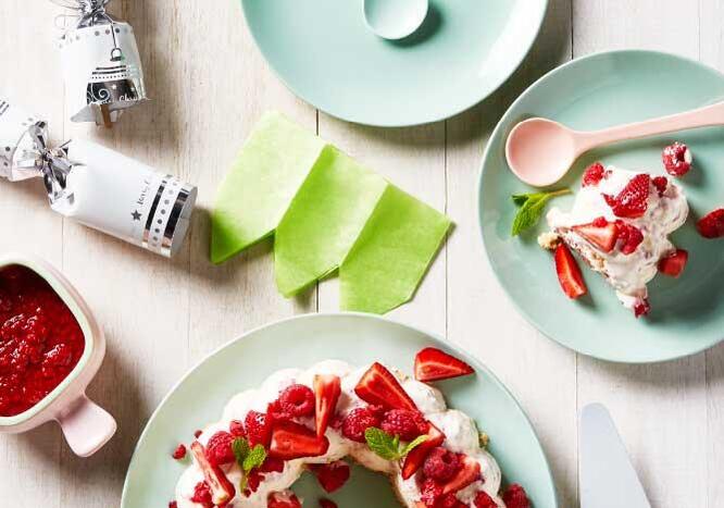 Tupperware Ostkaka med hallonglass 