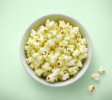 Grön drakeld (Wasabi) popcorn