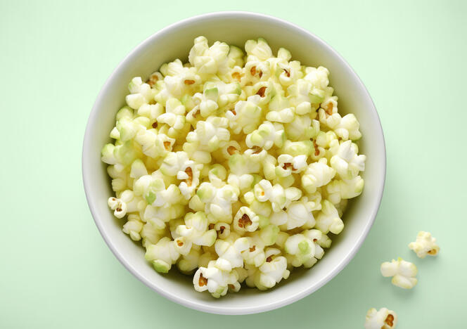 Tupperware Grön drakeld (Wasabi) popcorn 